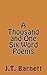 A Thousand and One Six Word Poems by J.T. Barnett