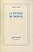 La Pensée Du Roman