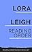 READING ORDER: LORA LEIGH