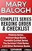 Mary Balogh Series Reading Order & Checklist: Series List in Order - Westcott Series, Survivors Club Series, Bedwyn Saga, Horsemen Trilogy, & All Other Romance Books (Listabook Series Order Book 44)