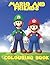 Mario and Friends Colouring Book: A great fun colouring book for kids aged 3+. An A4 40 page book with scenes of Mario, Wario, Luigi and yoshi. So ... go grab them pencils and start colouring.