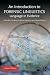 An Introduction to Forensic Linguistics: Language in Evidence