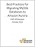 Best Practices for Migrating MySQL Databases to Amazon Aurora (AWS Whitepaper)