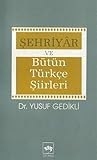 Şehriyar ve Bütün Türkçe Şiirleri İnceleme-Şiir Metinleri-Sözlük