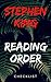 READING ORDER: STEPHEN KING