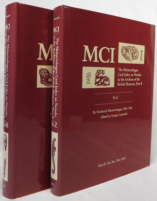 MCI, the Meinertzhagen card index on netsuke in the archives of the British Museum