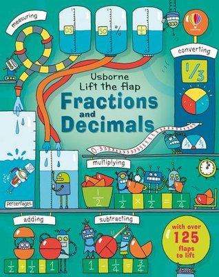 Lift the Flap Fractions and Decimals (Board Book)