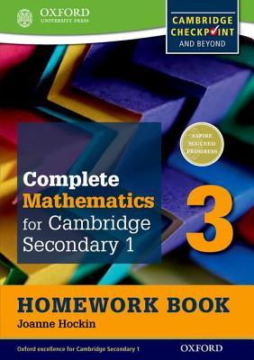 Complete Mathematics for Cambridge Secondary 1 Homework Book 3 (Pack of 15): For Cambridge Checkpoint and beyond