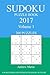 Sudoku Puzzle Book: 2017 Ed...