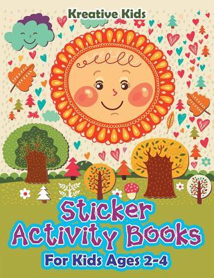 Sticker Activity Books For Kids Ages 2-4