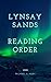 LYNSAY SANDS: READING ORDER AND CHECKLIST