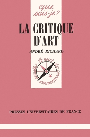La critique d'art (Mass Market Paperback)