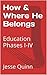 How & Where He Belongs: Education Phases I-IV