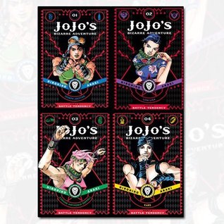 JoJo's Bizarre Adventure Part 2 Battle Tendency Vol 1-4 Collection 4 Books Bundle (JoJo's Bizarre Adventure, Part II: Battle Tendency, #1-4)
