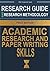 Research Guide and Research Methodology book: Learn Academic Research and Paper Writing Skills (Social Sciences Book 1)
