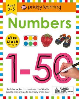 Numbers 1-50 (Wipe Clean Workbook): Ages 3-5; Wipe-Clean With Pen (Wipe Clean Learning Books)