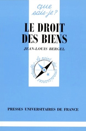 Le droit des biens