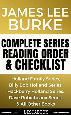 James Lee Burke Series Reading Order &amp; Checklist: Series List in Order ...