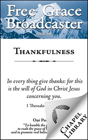 Thankfulness (Free Grace Broadcaster Book 190)