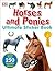 Ultimate Sticker Book: Horses and Ponies: More Than 250 Reusable Stickers