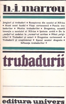 Trubadurii (Paperback)