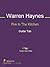 Fire In The Kitchen Sheet Music by Warren Haynes