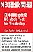 N3 Vocabulary quiz: N3 JLPT Mock Test for Vocabulary (Japanese Edition)