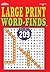Large Print Word-Finds Puzzle Book-Word Search Volume 317