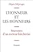 L'honneur et les honneurs by Alain Morvan