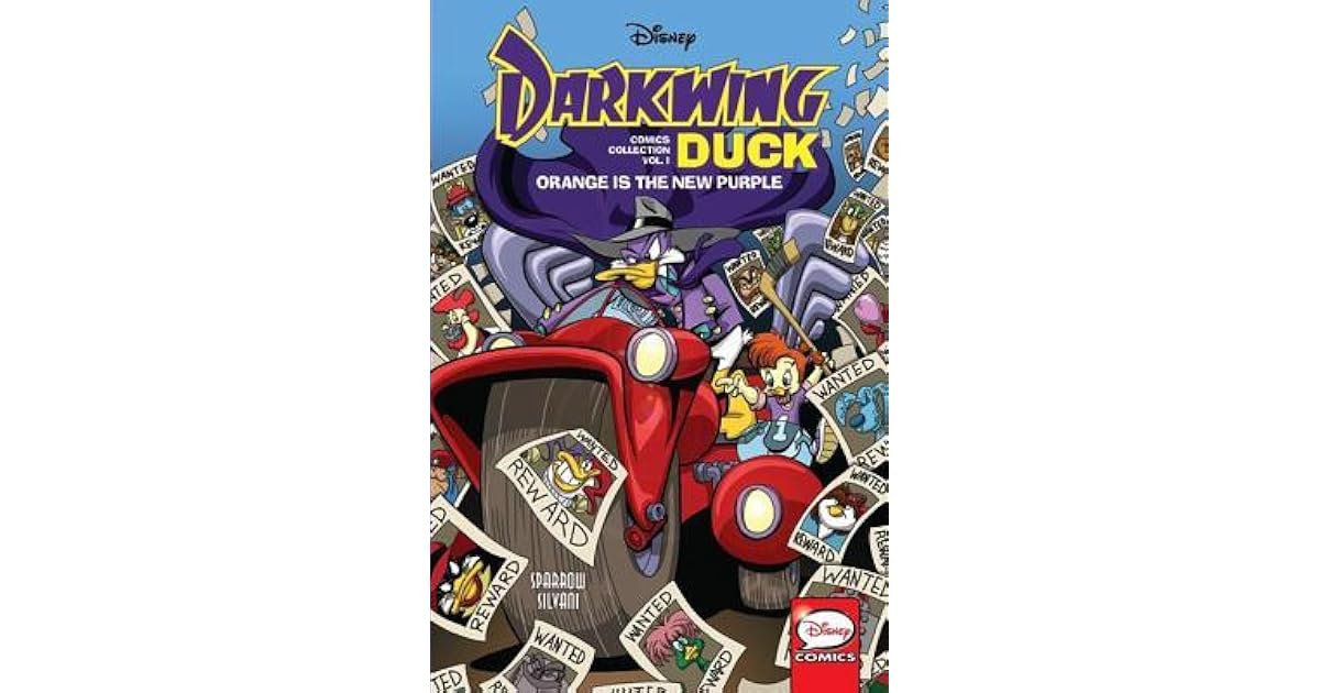 Darkwing Duck Orange is the New Purple by Aaron Sparrow