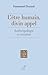 L'Etre Humain, Divin Appel: Anthropologie Et Creation