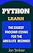 Python: Learn the Easiest Program Coding for the Absolute Beginner (Computer Coding Book 1)