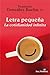 LETRA PEQUEÑA. La cotidianidad infinita (El Pozo de Siquem nº 342) (Spanish Edition)