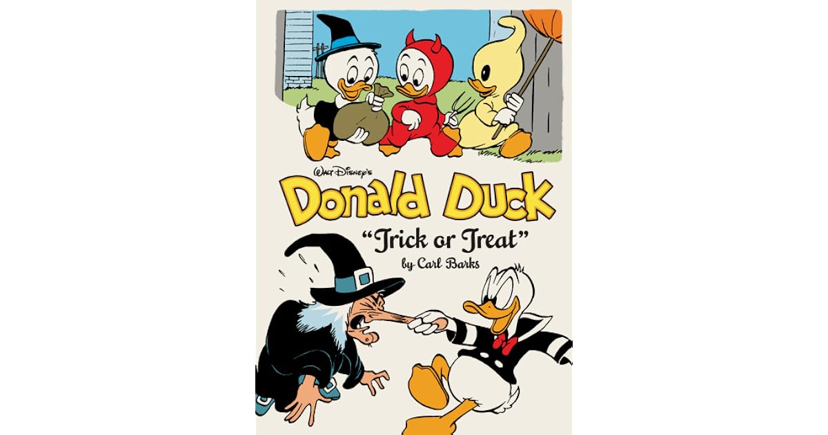 Donald Duck Trick Or Treat By Carl Barks