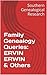 Family Genealogy Queries: E...