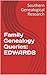 Family Genealogy Queries: E...