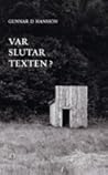 Var slutar texten?