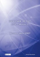 Procesare de text - ECDL Modul 3 - Microsoft Word 2007