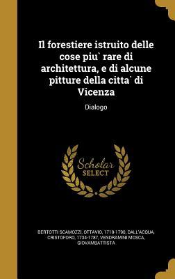 Il forestiere istruito delle cose più rare di architettura, e di alcune pitture della città di Vicenza: Dialogo