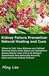 Kidney Failure Prevention Natural Healing and Cure: Know Early Signs and Symptoms of Failing Kidneys Ahead Before Your Life is in Danger! Superfoods Naturally Prevent and Cure Kidney Diseases!
