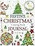 Festive Christmas Coloring Book Journal
