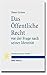 Das Öffentliche Recht vor der Frage nach seiner Identität