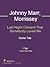 Last Night I Dreamt That Somebody Loved Me Sheet Music by Johnny Marr