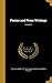 Poems and Prose Writings; V...