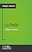 La Peste d'Albert Camus (Analyse approfondie): Approfondissez votre lecture de cette œuvre avec notre profil littéraire (résumé, fiche de lecture et axes de lecture) (French Edition)