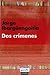 Dos crímenes by Jorge Ibargüengoitia