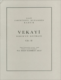 Vekayi Babur'un Hatıratı Cilt II. (Unknown Binding)