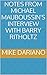 Notes from Michael Mauboussin's interview with Barry Ritholtz by Mike Dariano