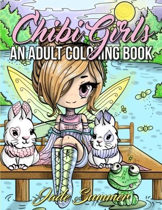 Chibi Girls: An Adult Coloring Book (Paperback)