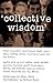 Collective Wisdom